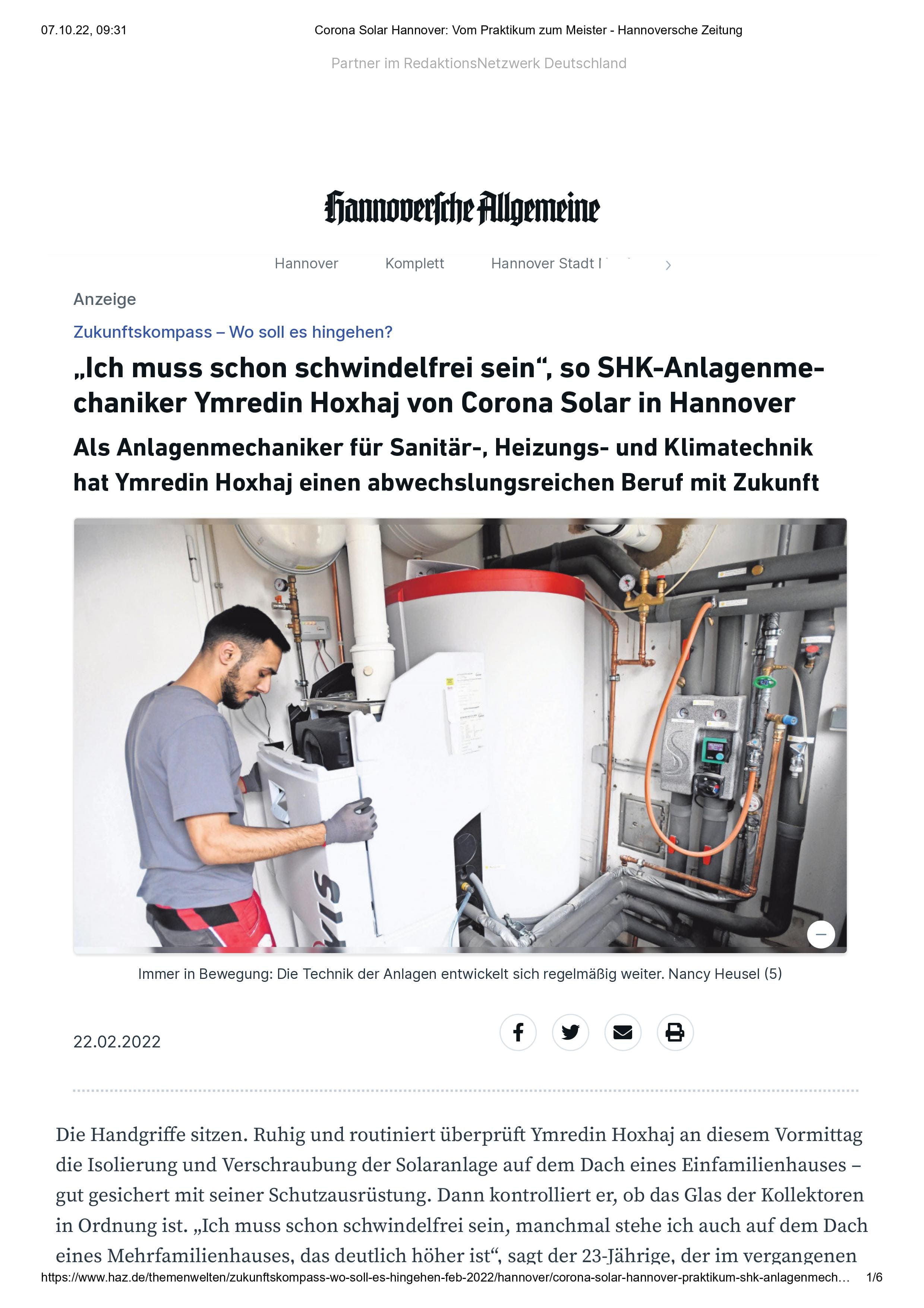 Zukunftskompass - Hannoversche Allgemeine Zeitung